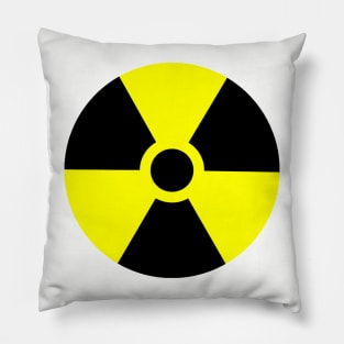 Warning Radiation T Pillow