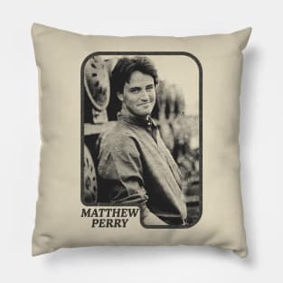 Matthew Perry // Retro Aesthetic Fan Art Design Pillow