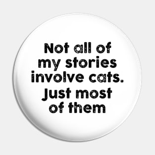 Cat Story Pin