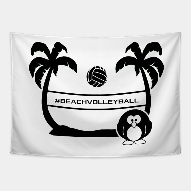 Volleyball Beach Tapestry by GracefulForm