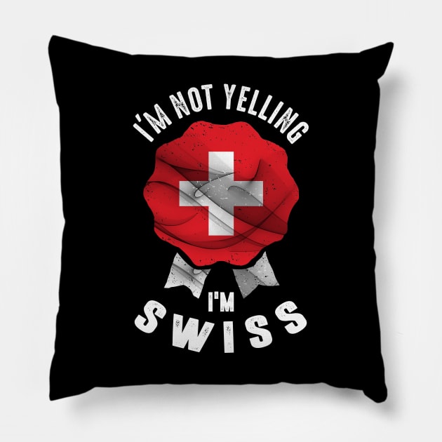 I'm Swiss Pillow by C_ceconello