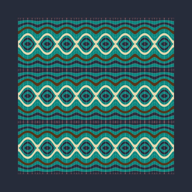 Ethnic geometric pattern by Gaspar Avila