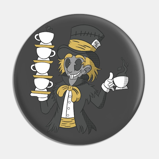 Old School Mad Hatter Pin by GoldenHorror