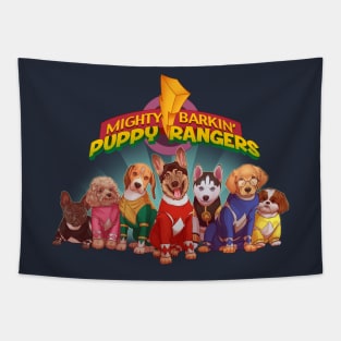 Puppy Rangers Tapestry