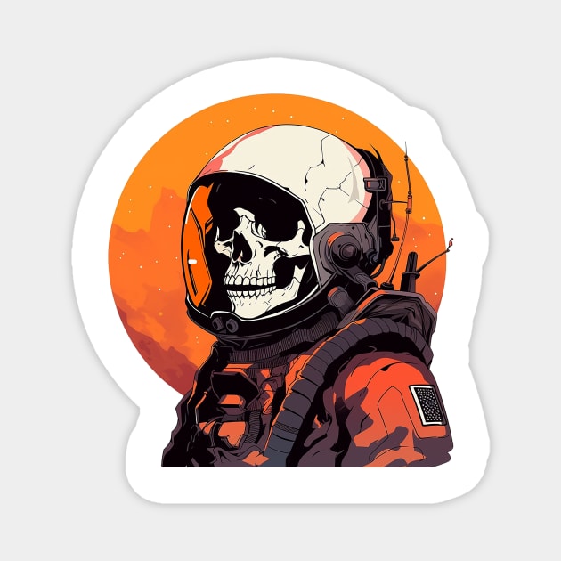 dead astronaut Magnet by enzo studios