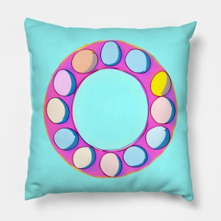 Family Memories: Making Easter Eggs 2 (MD23ETR013) Pillow