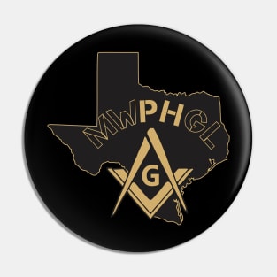 MWPHGLTX - Black & Gold Pin