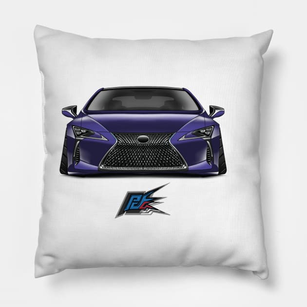 lexus lc500 Pillow by naquash