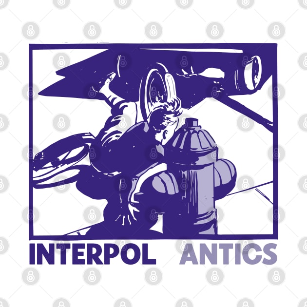 Interpol -- Original Retro Fan Art Design by unknown_pleasures