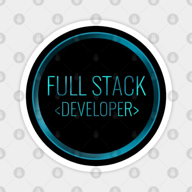 full stack developer Magnet by Saishaadesigns