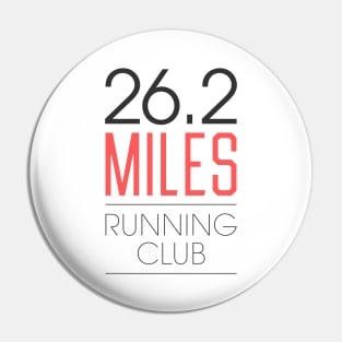 26.2 Miles Running Club / 2 Pin