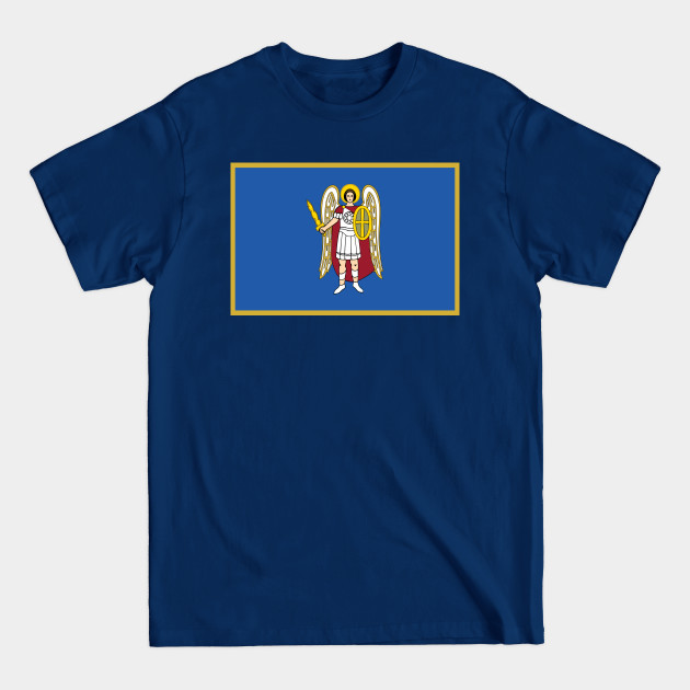 Discover Flag of Kyiv (Ukraine) - Flag - T-Shirt