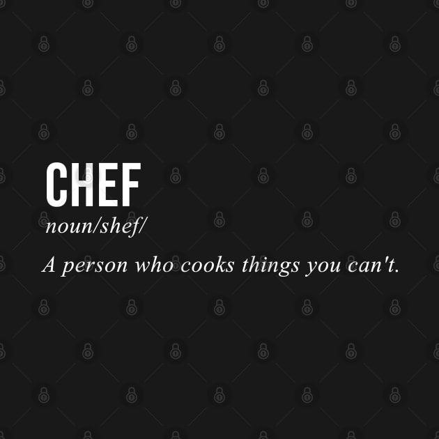 Chefs Uniform Awesome Culinary Chefs Cooks Gifts Cooking by Firts King