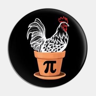 Chicken Pot PI, Maths Gift Pin