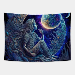 Moon Goddess Tapestry