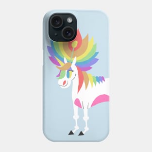 Rainbow Petal Unicorn Phone Case