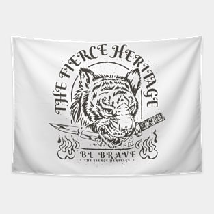 Tiger Tenacity Tapestry