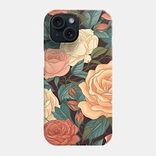 Mothers Day Embrace the Season with a Colorful Rose Flower Pattern Phone Case