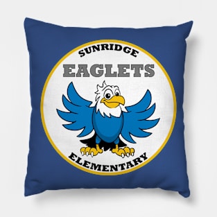 Sunridge Elementary Eaglet Soaring Pillow