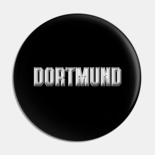 Dortmund Stadt Retro Dortmunder Ruhrgebiet Pin