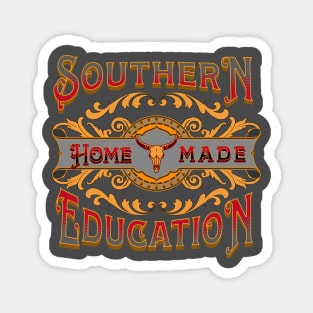 Southern Homemade Education Vintage Label Magnet