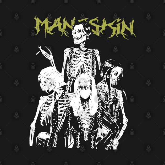 Skull of Maneskin by flamesaturn