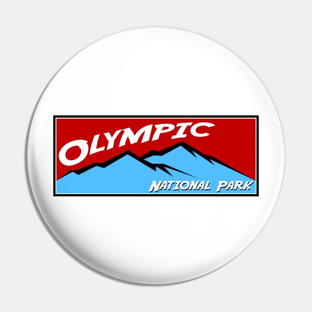 Olympic National Park Washington Pin by TravelTime