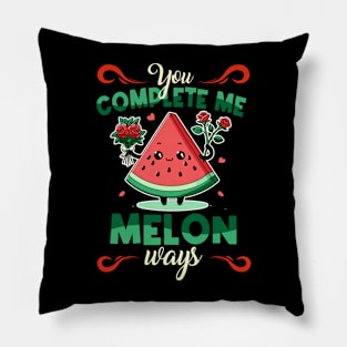 Watermelon Melon Summer Vacation Season Fruit Lover Pillow