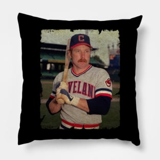 Toby Harrah in Cleveland Guardians, (1979 - 1983) Pillow