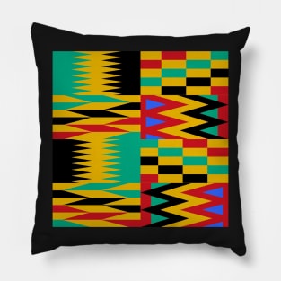 Kente Patterns Pillow