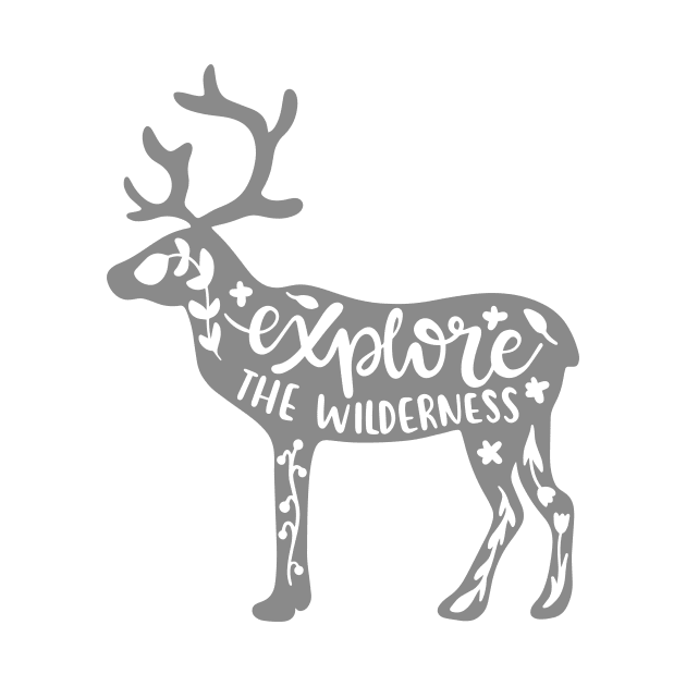 Explore The Wilderness Outdoors Shirt, Hiking Shirt, Adventure Shirt by ThrivingTees