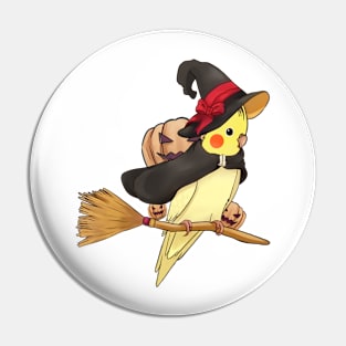 Halloween Cockatiel Pin