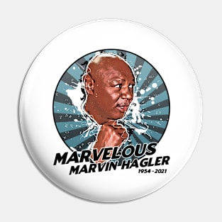 Marvelous Marvin Hagler Pin