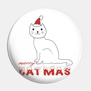 Cute cat merry catmas cat Pin