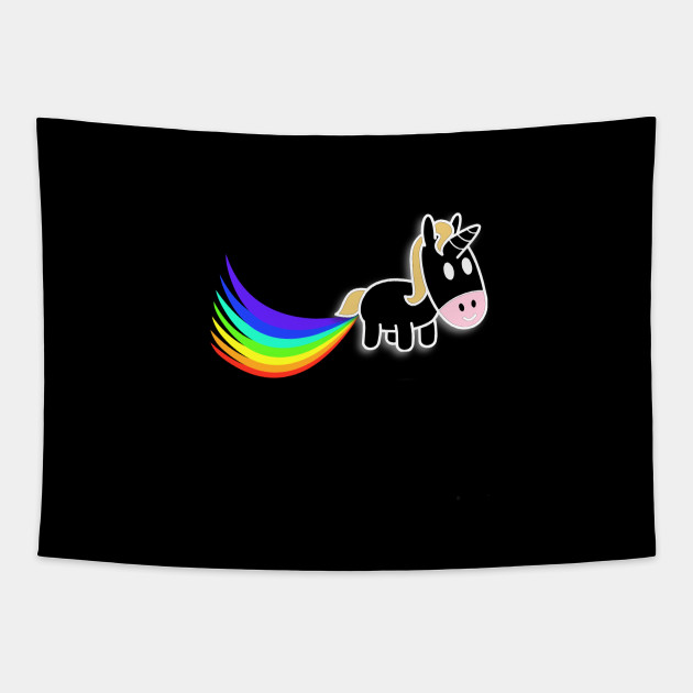 Unicorn Fart Perfect Surprise Present Ideas Unicorn Tapestry Teepublic