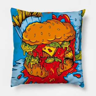 Junk Food Pillow