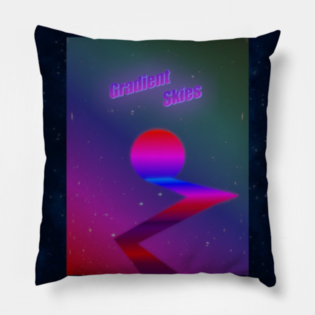 Gradient Skies Vaporwave Design Vaporwave Pillow Teepublic Aesthetic blue box colors custom decor pink purple thing f2u background gradient gradientbackground customboxbackground. teepublic