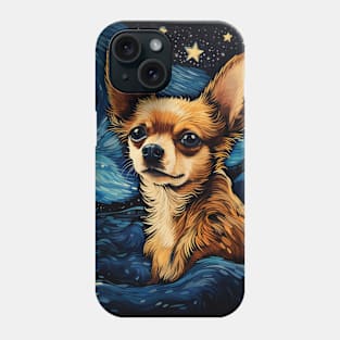 Chihuahua Puppy Night Phone Case