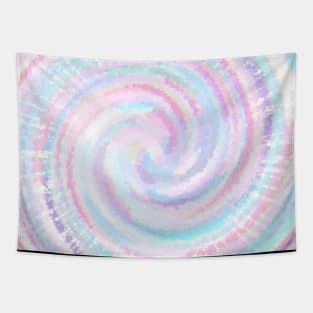 Soft Swirl Pastel Arrow Pattern Tapestry