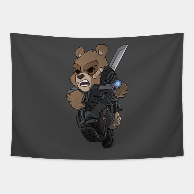 Tactical Teddies ® TTHQ Hazard Tapestry by hiwez