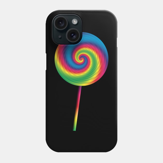 multicolored pacifier Phone Case by desingmari