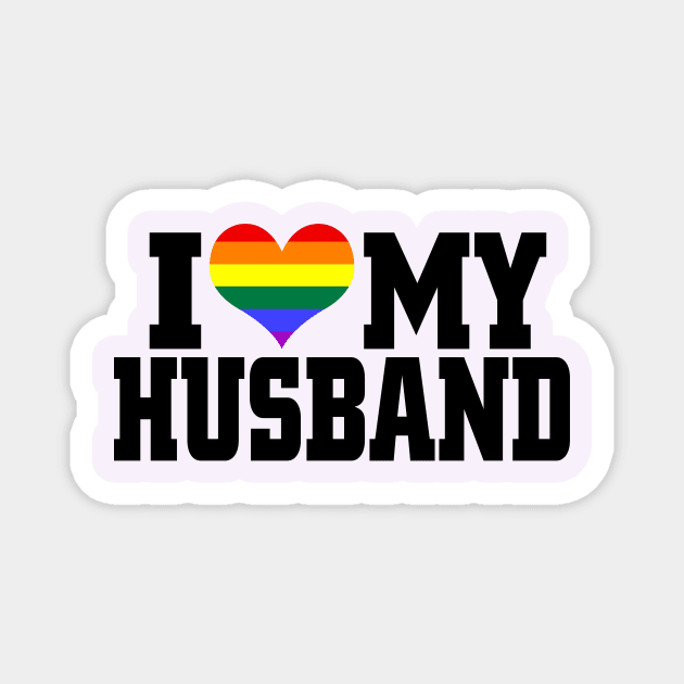 i love my husband Magnet by TshirtsCintia