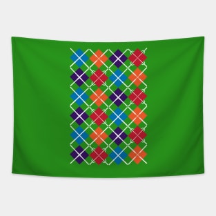 TMNT Argyle Tapestry