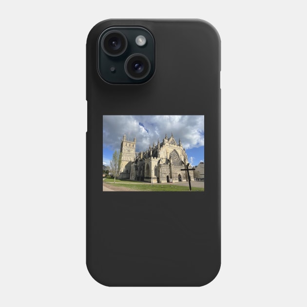 Exeter Cathedral Phone Case by Graz-Photos