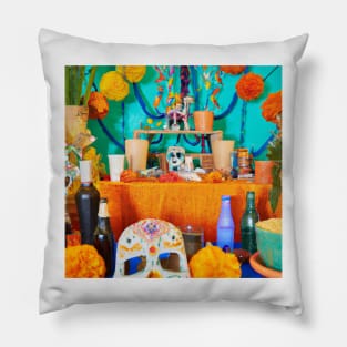 Day of the Dead Altar Pillow