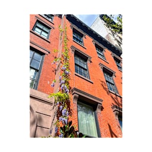 Wisteria on Manhattan townhouse T-Shirt