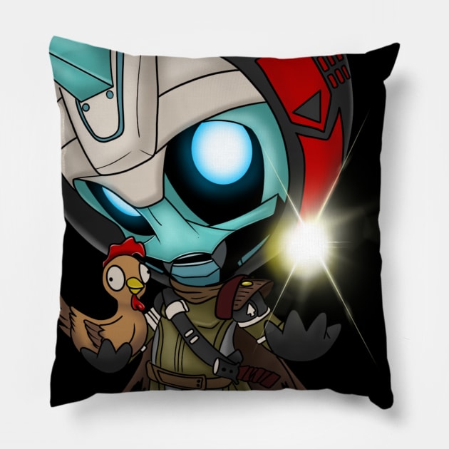 Cayde-6 Pillow by Block Blasters