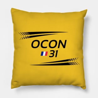 F1 2020 - #31 Ocon [yellow version] Pillow