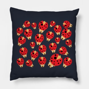 LadyPug Group Pillow