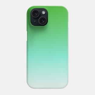 Green blue gradient Phone Case